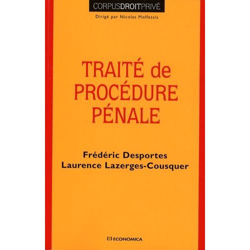 Traité De Procédure Pénale