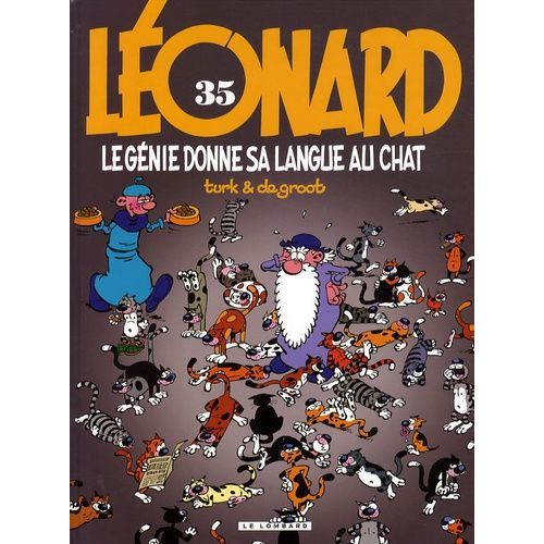 Léonard Tome 35 - Le Génie Donne Sa Langue Au Chat