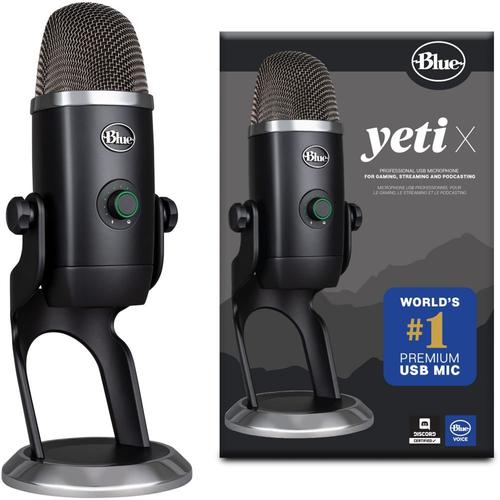 Blue Microphones Yeti X - Microphone - USB - noir