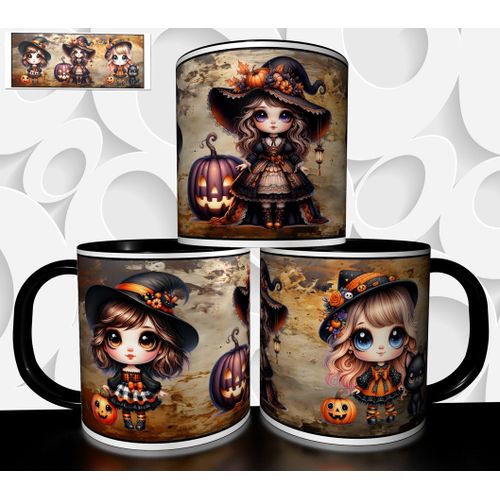 Mug Tasse À Café - Halloween Sorciere Mignonne 2726