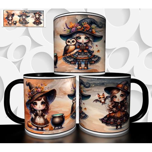 Mug Tasse À Café - Halloween Sorciere Mignonne 2728