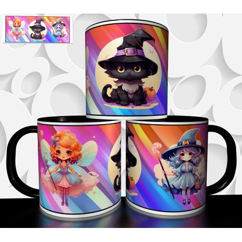 Mug Tasse À Café - Halloween Monstre Mignon 2722