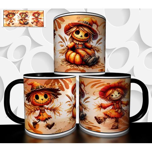 Mug Tasse À Café - Halloween Epouvantail 2748