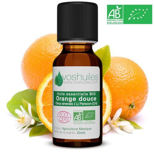Huile Essentielle Bio D'orange Douce - 10ml 