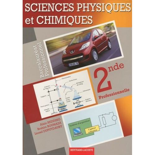 Sciences Physiques Et Chimiques 2nde Professionnelle Bac Pro