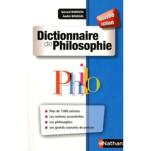 Dictionnaire De Philosophie