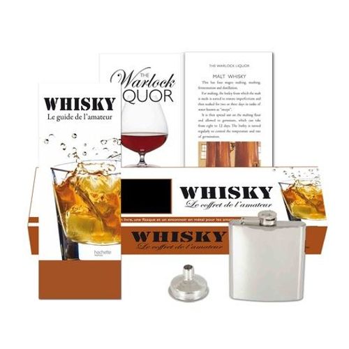 Whisky Le Coffret De L'amateur - Un Livre, Une Flasque Et Un Entonnoir En Métal Pour Les Amateurs De Whisky