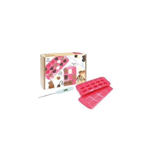 Kit Complet Moules Scrapcooking Atelier Chocolats 3794 Rose