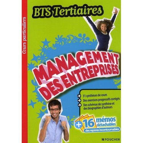 Management Des Entreprises Bts Tertiaires