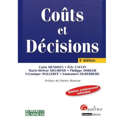 Coûts Et Décisions