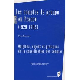 Les Comptes De Groupe En France (1929-1985) - Origines, Enjeux Et Pratiques De La Consolidation Des Comptes