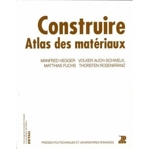 Construire Atlas Des Matériaux