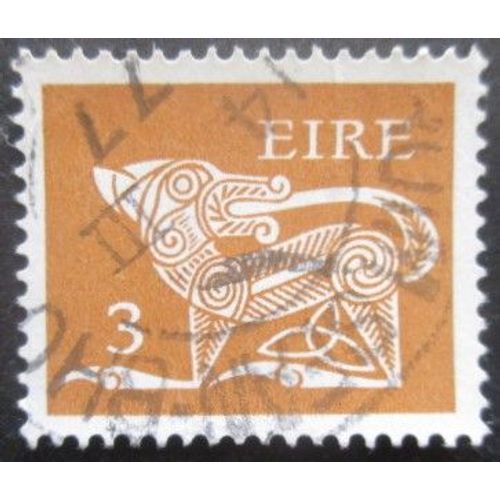 Irlande N°318c Sans Filigrane Oblitéré