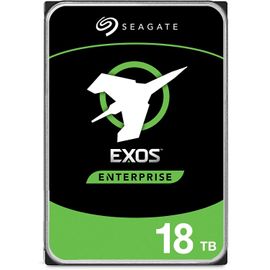 Seagate Exos X18 ST18000NM000J - Disque dur - 18 To - interne - SATA 6Gb/s - 7200 tours/min - mémoire tampon : 256 Mo