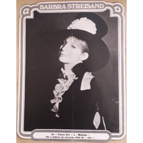 Barbra Streisand [Coupure De Presse - 1970] - Au Dos : France Gall - 26,5 X 20,5 Cm