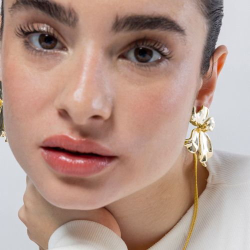 Boucles D'oreilles Luxenter En Or Jaune 18 Carats - Haiqua