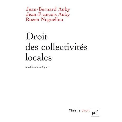 Droit Des Collectivités Locales