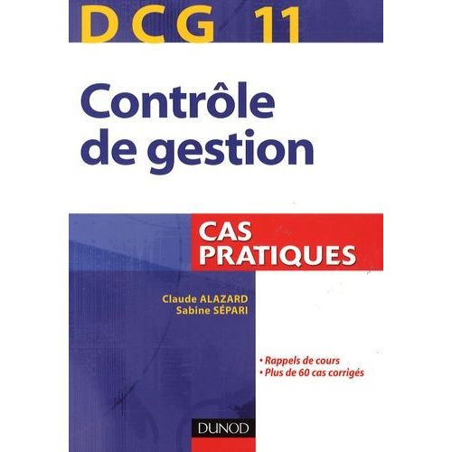 Contrôle De Gestion, Dcg 11 - Cas Pratiques