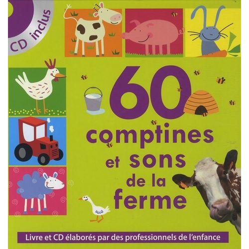 60 Comptines Et Sons De La Ferme - (1 Cd Audio)