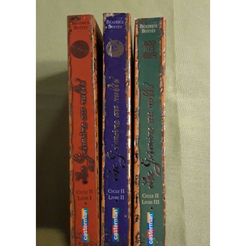 Cycle  N• 2 Lot - Grimoire Au Rubis / Tome 1- 2- 3 -Val -Enfer- Les Compagnons De La Nuit- La Sarabande Des Speetres 