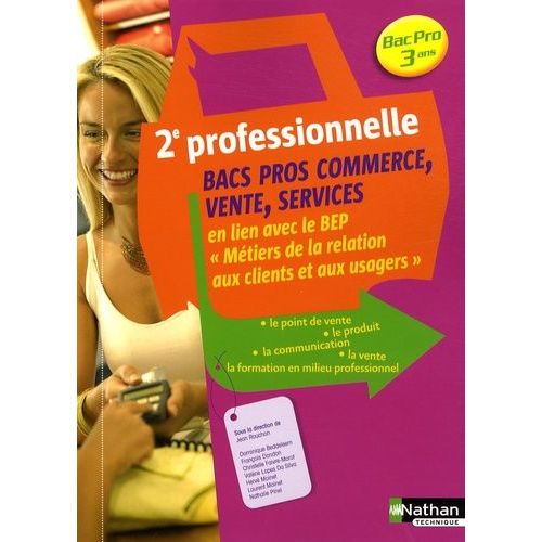 Bac Pros Commerce, Vente, Services 2e Professionnelle - En Lien Avec Le Bep "Métiers De La Relation Aux Clients Et Aux Usagers
