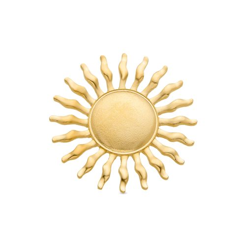 Broche Luxenter Hinya En Or Jaune 18 Carats.