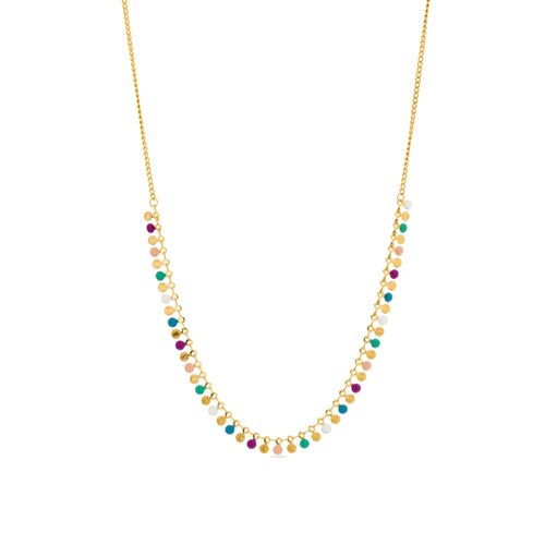Collier Luxenter Haraim En Or Jaune 18 Carats