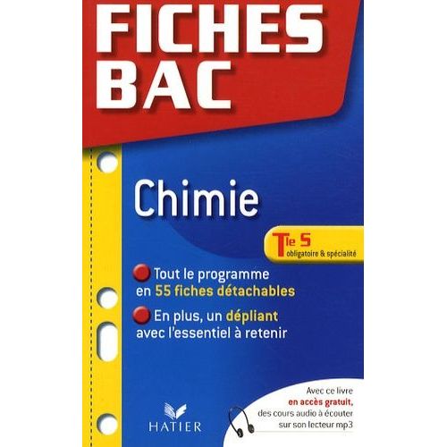 Chimie Tle S