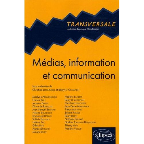 Médias, Information Et Communication