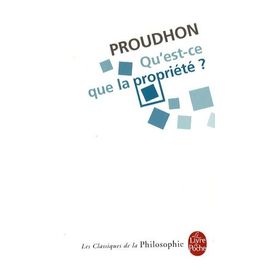 Qu'est-Ce Que La Propriété ?