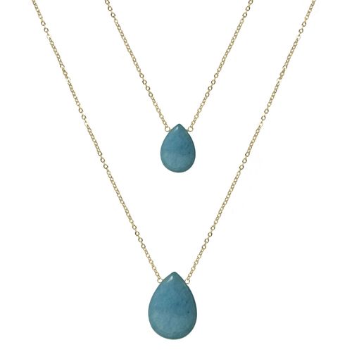 Collier Luxenter Abelia En Or Jaune 18 Carats