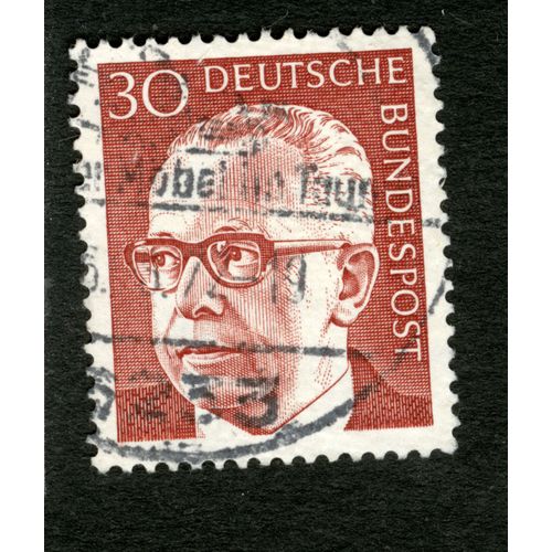 Timbre Oblitéré Deutsche Bundespost, 30