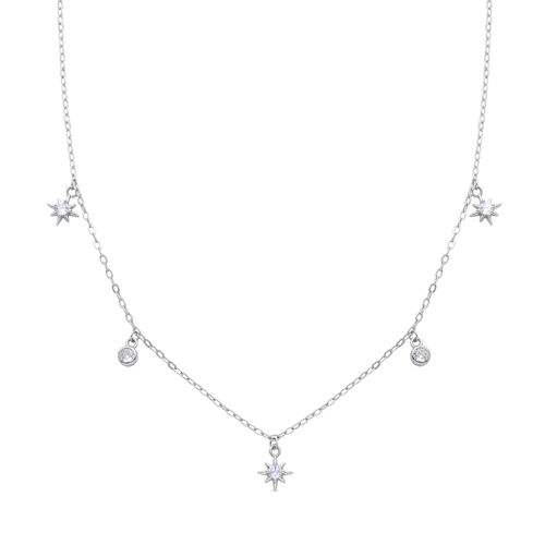 Collier Luxenter Olzal Finition Rhodium