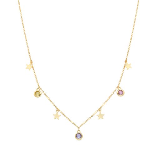 Collier Luxenter Sunah En Or Jaune 18 Carats