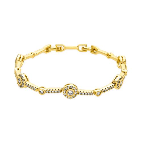 Bracelet Luxenter Kamon Avec Des Zircons Brillants En Or 18 Carats.