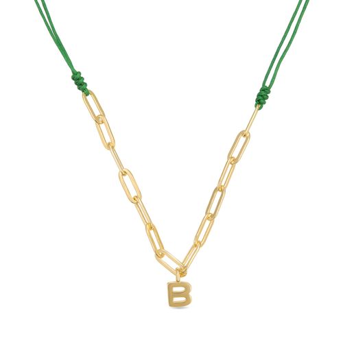 Collier Alphabet Luxenter En Argent Sterling