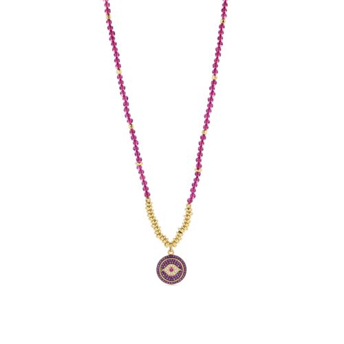 Luxenter Lysvi Collier De Rubis Avec Zirconium