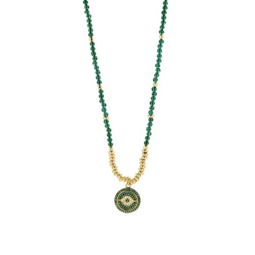 Luxenter Lysvi Zirconia Collier Esmerald