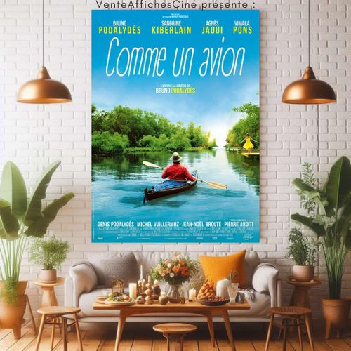 Affiche "Comme Un Avion" / 120x160cm / Pliée