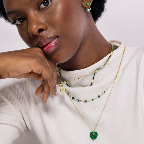 Collier Luxenter Besya En Or Jaune 18 Carats