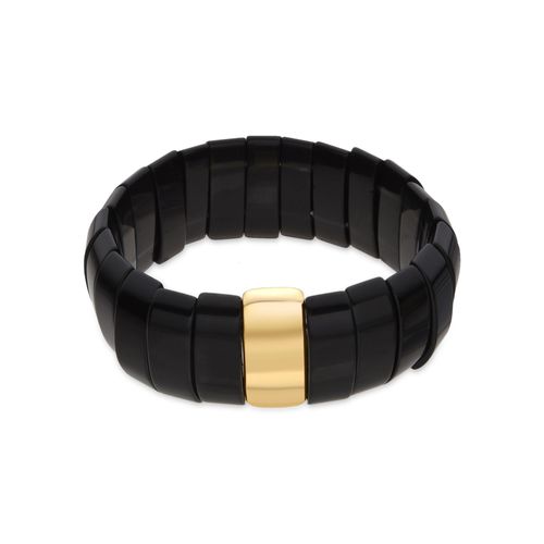 Bracelet Luxenter Avec Onyx Finition Or 18k - Olahte