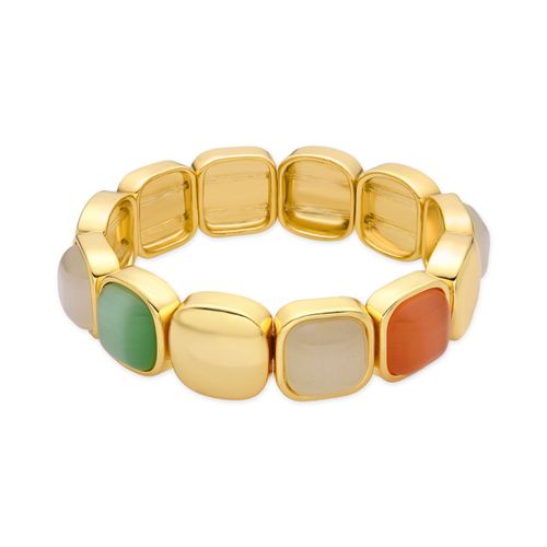 Bracelet ÅIl De Chat Multicolore Luxenter Avec Finition En Or 18 Carats - Jajim