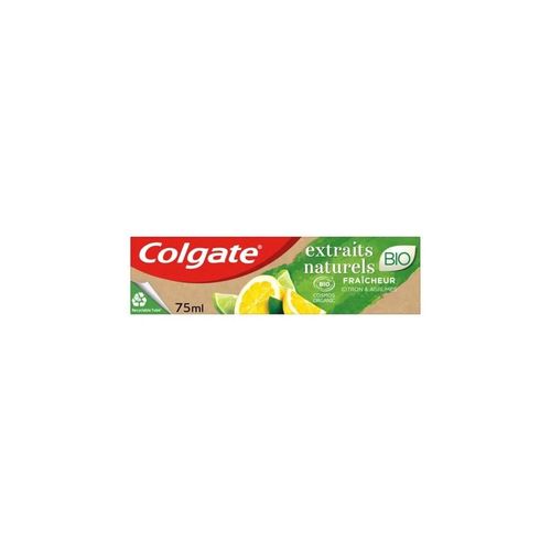 Colgate Dentifrice Bio Citron 75ml 