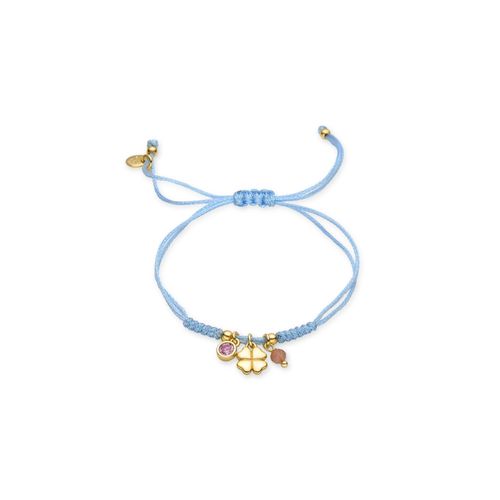 Bracelet Luxenter En Argent 925 Avec Zircon Rose Et Finition En Or Jaune 18k - Douala