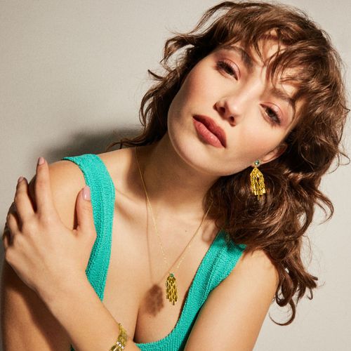 Collier Luxenter Paiga En Or Jaune 18 Carats.