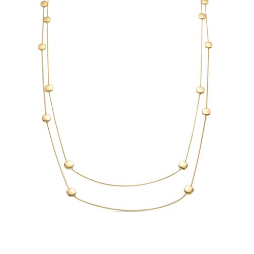 Collier De Perles Blanches Luxenter Tislain En Or Jaune 18 Carats.