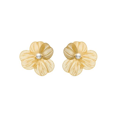 Boucles D'oreilles Luxenter Leina En Or Jaune 18 Carats