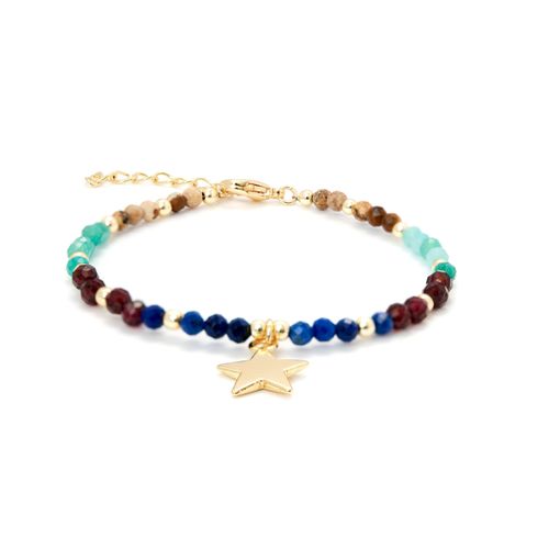 Bracelet Luxenter Nerald En Or Jaune 18 Carats