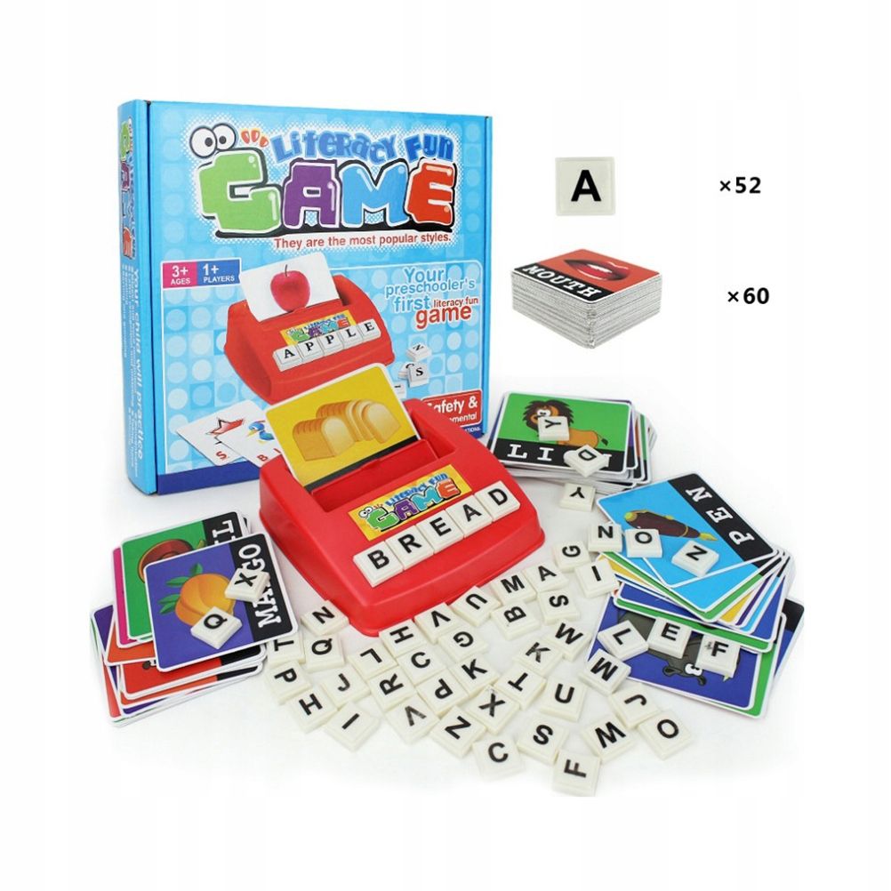 Cartes De Correspondance De Lettres Jeu D'alphabet D'orthogr... - 7