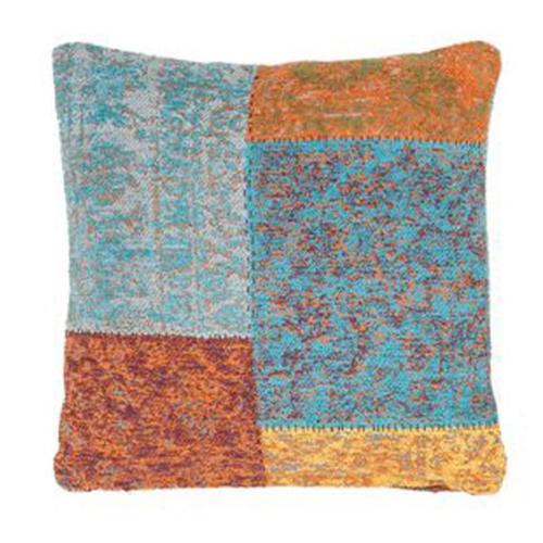 Paris Prix - Coussin Patchwork "Symphony" 45x45cm Multicolore